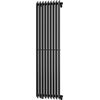 Dekoratīvais radiators Mexen Atlanta 1500 x 460 mm, 894 W, melns - W211-1500-460-00-70, Krāsa: Melns, Platums: 50, Augstums: 150