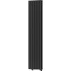 Dekoratīvais radiators Mexen Dallas 1600 x 360 mm, 1039 W, melns - W214-1600-360-00-70, Krāsa: Melns, Platums: 36, Augstums: 160