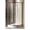 Radaway Dolphi Premium A 80 Dušas kabīne pusapaļa  [30413-01-01], Izmērs: 80x80, Цвет: Хром