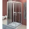 Dušas kabīne Radaway Premium Plus C+2S 90x90 cm, Izmērs: 90x90, Цвет: Хром