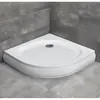 Dušas paliktnis pusapaļš Radaway Patmos A 80x80 ,balts, Izmērs: 80x80, Цвет: Белый