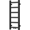 Mexen Bolt grzejnik łazienkowy 700 x 300 mm, 141 W, czarny - W126-0700-300-00-70, Krāsa: Melns, Platums: 30, Augstums: 70