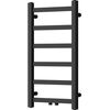 Mexen Bolt grzejnik łazienkowy 700 x 400 mm, 165 W, czarny - W126-0700-400-00-70, Krāsa: Melns, Platums: 40, Augstums: 70