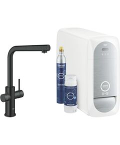 Grohe Blue Home Starter Kit L spout  velvet black