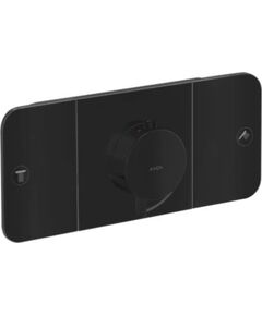 Hansgrohe AXOR One thermostatic module for concealed installation for 2 functions matt black