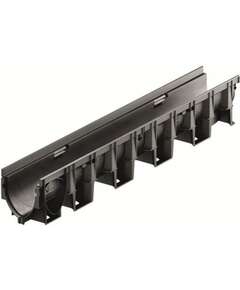 ACO Multiline PP100C kanāls ar plastikāta malu 0.1m - gab.