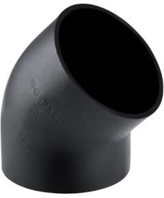 Geberit HDPE līkums 45° D75 - gab.
