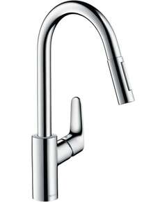 Hansgrohe Focus 240 virtuves maisītājs ar izvelkamu uzgali, hroms - gab.
