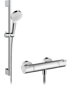 Hansgrohe Ecostat 1001 CL dušas termostats ar Crometta Vario dušas komplektu 65cm - gab.