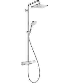 Hansgrohe Croma E 280 1jet dušas sistēma ar termostatu, hroms - gab.