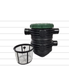 Lietus ūdens aka ar iebūvēto lapu filtru D400 AB