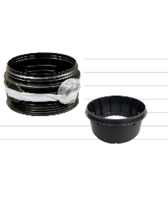 SL-REHC380, h-200mm - pagarinātājs nosēdtvertnes vākam D400