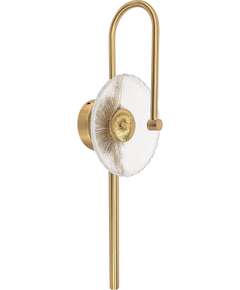 Toolight KINKIET ŚCIENNY LED LHJ072-W ZŁOTY SZCZOTKOWANY