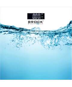 Brock Electronics Весы для тела BROCK BS 005 2 батарейки типа ААА (в комплекте) 30*30 cm