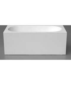 Vispool bathtub Libero, 1695x795 mm, w/o panel, with waste, white