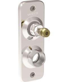 Vatette plāksne ar 2 izvadiem 1xG15(16x2.0-2.25), 1xDy20, RSK 8505042