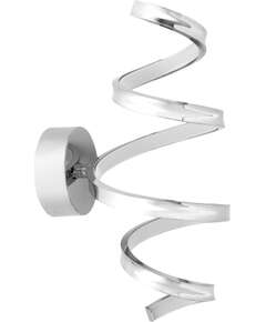Toolight LAMPA ŚCIENNA KINKIET LED SPRING APP828-W CHROME