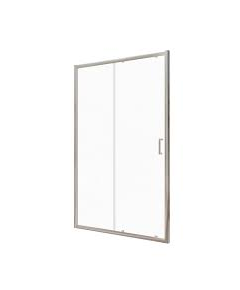 Vento Dušas durvis VENTO Asti 100X195 cm, stikls 6mm Easy Clean caurspīdīgs, hromēts profils, Цвет: Хром, Platums: 100