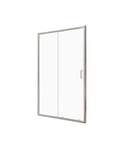 Vento Dušas durvis VENTO Asti 110X195 cm, stikls 6mm Easy Clean caurspīdīgs, hromēts profils, Цвет: Хром, Platums: 110