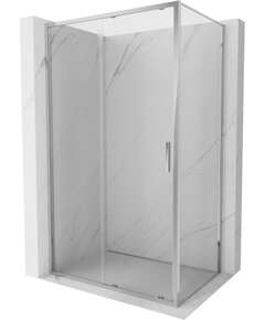 Mexen Exo kabina prysznicowa rozsuwana 120 x 90 cm, transparent, chrom - 8151-120-090-01-00