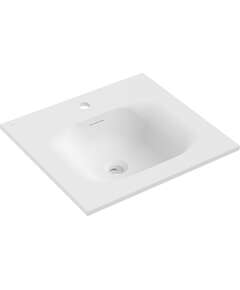 Mexen Vela umywalka wpuszczana w blat 51 x 46,5 cm, biała mat - 25235001