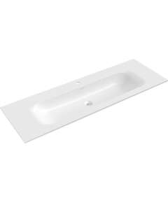 Mexen Vela umywalka wpuszczana w blat 141 x 46,5 cm, biała połysk - 25231400