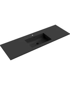 Mexen Otis umywalka wpuszczana w blat 141 x 46,5 cm, czarna mat - 25181471