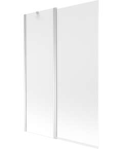 Mexen Flip parawan nawannowy 1-skrzydłowy 120 x 150 cm, szron, chrom - 894-120-101-01-30