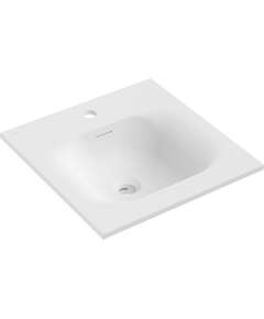 Mexen Vela umywalka wpuszczana w blat 46 x 46,5 cm, biała mat - 25234501