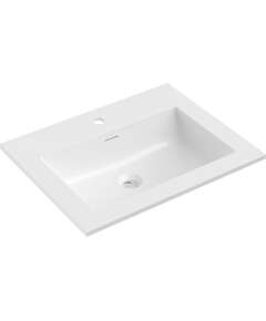 Mexen Otis umywalka wpuszczana w blat 61 x 46,5 cm, biała połysk - 25186000
