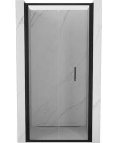 Mexen Exo drzwi prysznicowe składane 95 cm, transparent, czarne - 816-095-000-70-00