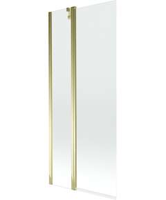 Mexen Flip parawan nawannowy 1-skrzydłowy 80 x 150 cm, transparent, złoty - 894-080-101-50-00