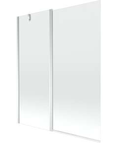 Mexen Flip parawan nawannowy 1-skrzydłowy 140 x 150 cm, transparent, chrom - 894-140-101-01-00