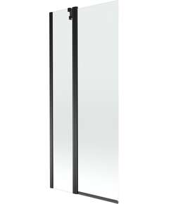 Mexen Flip parawan nawannowy 1-skrzydłowy 80 x 150 cm, transparent, czarny - 894-080-101-70-00