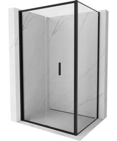 Mexen Exo kabina prysznicowa składana 95 x 85 cm, transparent, czarna - 816-095-085-70-00