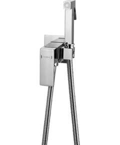 Mexen Cube bateria bidetowa podtynkowa z zestawem punktowym, chrom - 7599150-00