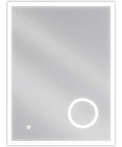 Mexen Kala lustro łazienkowe podświetlane z lusterkiem kosmetycznym 60 x 80 cm, LED 6000K, antypara - 9820-060-080-611-00