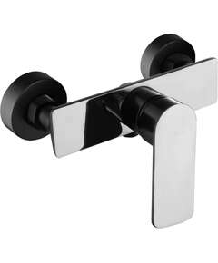 Mexen Alfa bateria prysznicowa, czarna/chrom - 745740-71