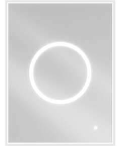 Mexen Koga lustro łazienkowe podświetlane 60 x 80 cm, LED 6000K, antypara - 9821-060-080-611-00