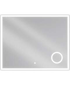 Mexen Kala lustro łazienkowe podświetlane z lusterkiem kosmetycznym 100 x 80 cm, LED 6000K, antypara - 9820-100-080-611-00
