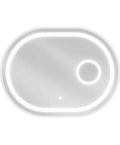 Mexen Umba lustro łazienkowe podświetlane z lusterkiem kosmetycznym 100 x 80 cm, LED 6000K, antypara - 9822-100-080-611-00