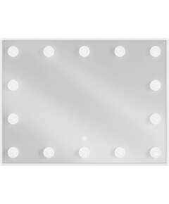 Mexen Dona lustro łazienkowe podświetlane 80 x 60 cm, LED 6000K, antypara - 9818-080-060-611-00
