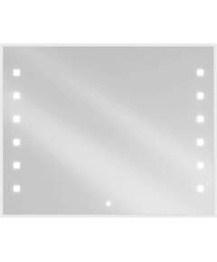 Mexen Ner lustro łazienkowe podświetlane 100 x 80 cm, LED 6000K, antypara - 9809-100-080-611-00