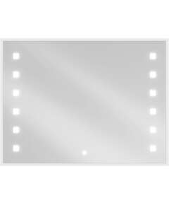 Mexen Ner lustro łazienkowe podświetlane 80 x 60 cm, LED 6000K, antypara - 9809-080-060-611-00