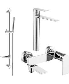 Mexen Zero DF70 zestaw wannowy, chrom - 7113DF70-00