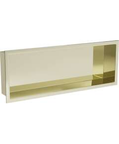 Mexen X-Wall-R półka wnękowa z kołnierzem 60 x 20 cm, złota- 1950602010