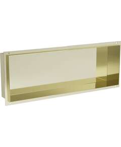 Mexen X-Wall-NR półka wnękowa bez kołnierza 60 x 20 cm, złota - 1951602010