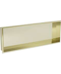 Mexen X-Wall-NR półka wnękowa bez kołnierza 90 x 30 cm, złota - 1951903010