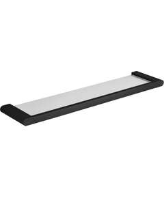 Mexen Adox wisząca półka szklana, czarna - 7018237-70