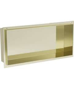 Mexen X-Wall-NR półka wnękowa bez kołnierza 45 x 20 cm, złota - 1951452010